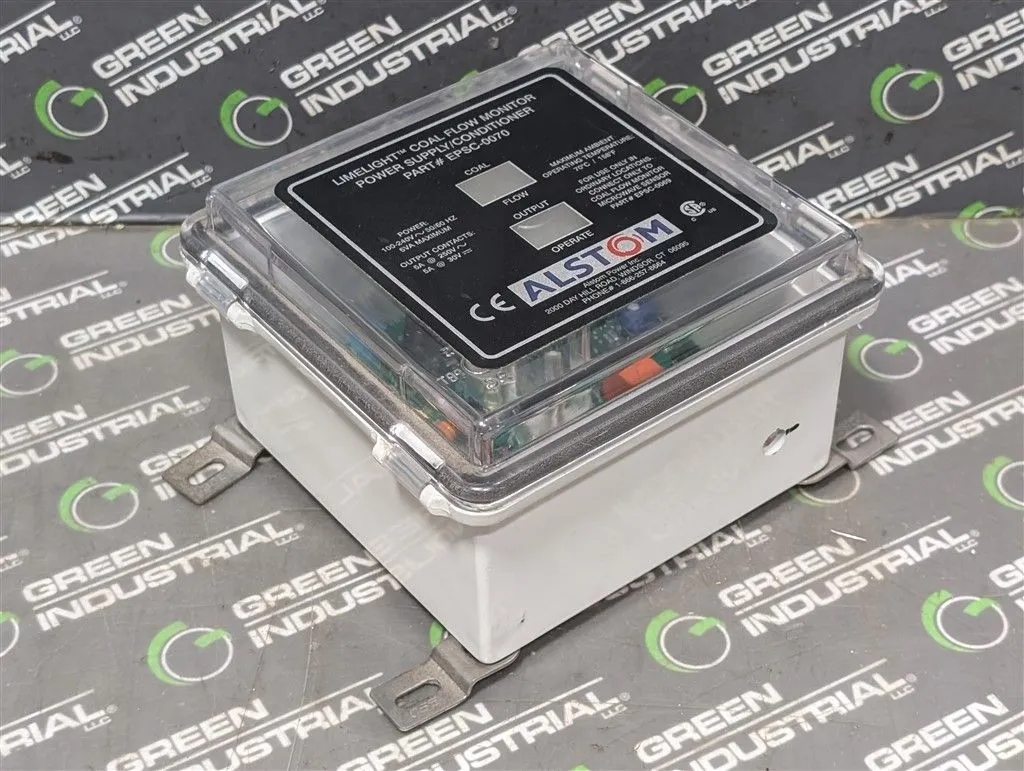 Alstom EPSC-0070 Limelight Coal Flow Monitor Power Supply / Conditioner Used