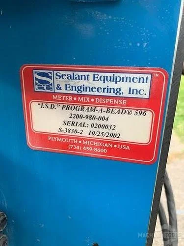 Used 2002 SEALANT EQUIPMENT & ENGINEERING 2200-980-004 Pumps Michigan US | RAB Industries, Inc. #183899