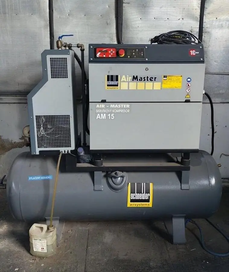 Used 2009 SCHNEIDER AIRMASTER AM 15 Rotary Screw & Sliding Vane Air Compressors CZ | Amaron s.r.o. #1519102
