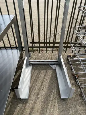 Used Falcon Restaurant Supply Used 22"X24"X75" Stainless Steel Server Rack Electronic Equipment Shelves - SS258 Racks/Shelving Illinois US | Falcon Restaurant Supply #1375900