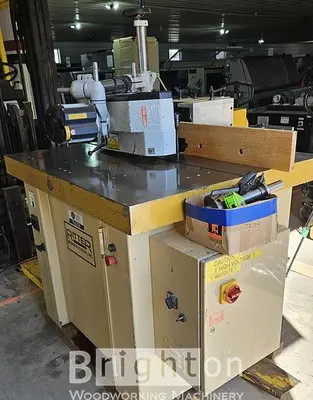 USED 2005 RITTER R1175 USED, VERY HEAVY DUTY SHAPER WITH SILVER FEEDER