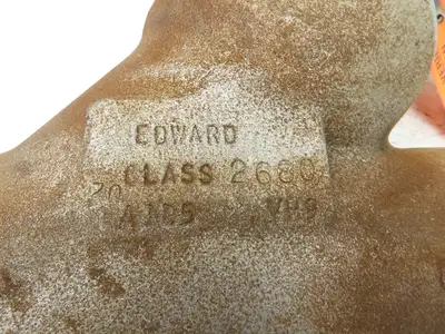 Edward D66128ML Univalve Y-Pattern Globe Valve 4" Butt Weld 4595psi B16.34SPL