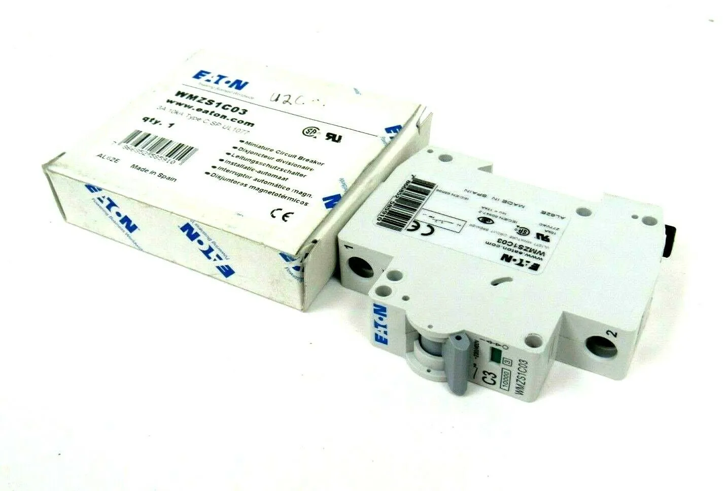 NEW EATON WMZS1C03 CIRCUIT BREAKER