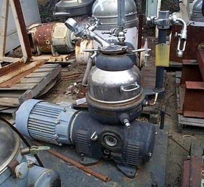 Westfalia KG 2006 chamber bowl centrifuge, SS.