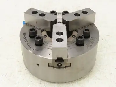 Samchully MH-210V1 Milling Lathe 10" Hydraulic Chuck 3 Jaw 4500RPM 82mm Bore