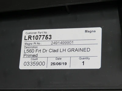 New | in-Stock LAND ROVER _UNKNOWN_ Automotive Parts | OCO Industrial #1654183