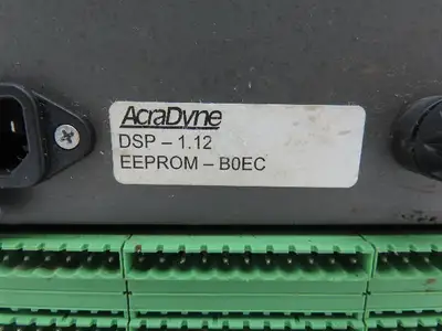 Acradyne Evolution Torque Wrench Controller DSP 1.12 EEPROM B0EC