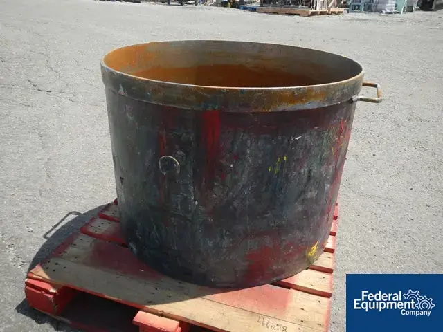 Used Unknown 125 GAL MIXING TANK, C/S Stainless Steel Tanks Ohio US | Federal Equipment Company #125921