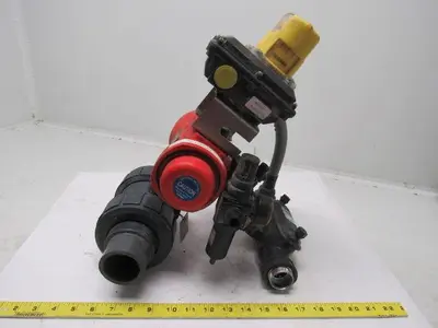 Ashi/America 2" Valve Pneumatic Actuator Assembly Spring Return