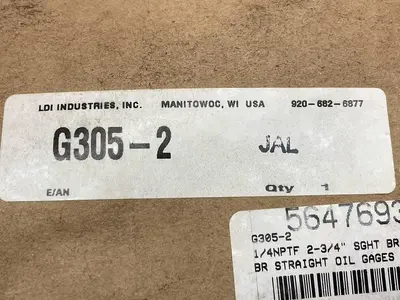 Used LDI INDUSTRY G305-2 Universal Pressure Meters Ohio US | Surplus Asset Holdings #1243963