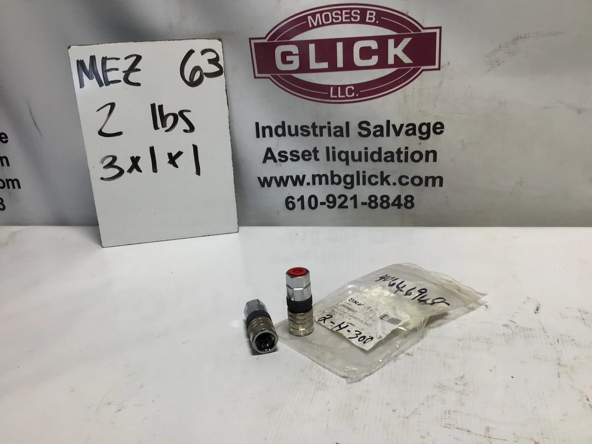 SKF x2 11650660 Filling Connector Body 2510 NPT 1/4 2-H-300