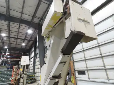 Spectrum Automation 0345HD Steel Hopper Parts Feeder Floorbin Elevator Conveyor