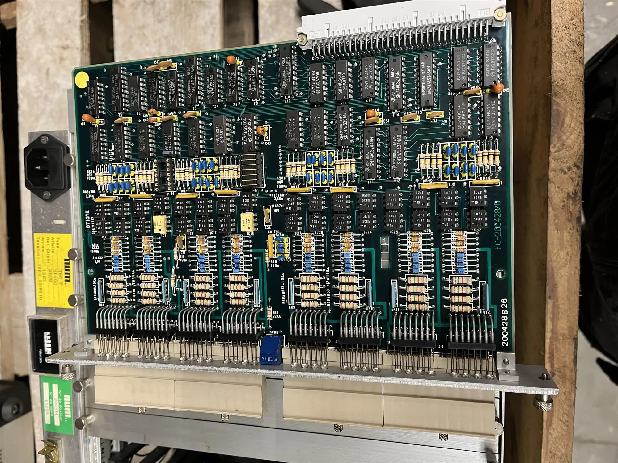 USED NUM 200428B26 INPUT CARD