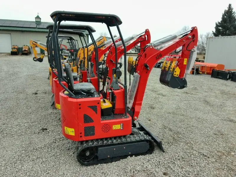 ZJZ-12 MINI EXCAVATOR ORANGE