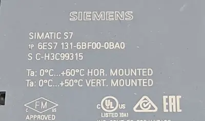 USED SIEMENS 6ES7131-6BF00-0BA0