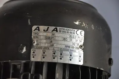 USED ZM AJA MOTOR 1,17 KW