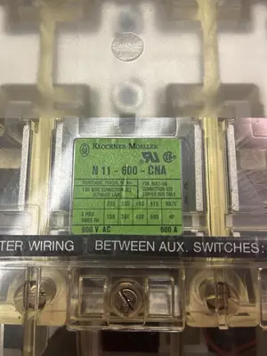 USED KLOCKNER MOELLER N11-600-CNA