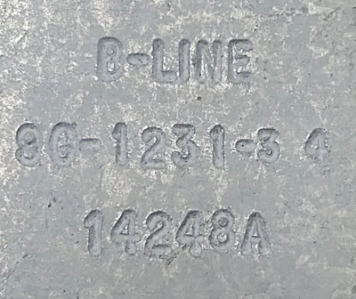 NEW B-Line 9G-1231-3&4