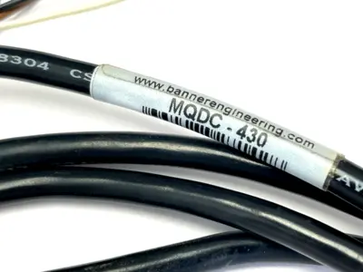Banner MQDC-430 Single Ended Cordset 6ft 27142 - Used