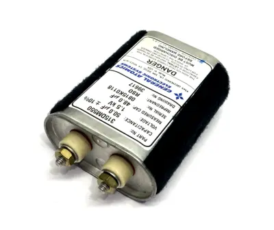 315DM550 | General Atomics Electronic Systems  Capacitor 50µF 1.5kV 16A RMS - Used