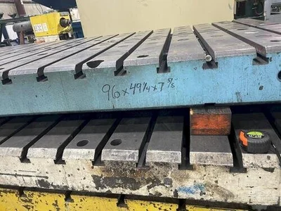 USED NOT LISTED 6" T-SLOTS ON CENTER Tables, Floor & Layout Plates