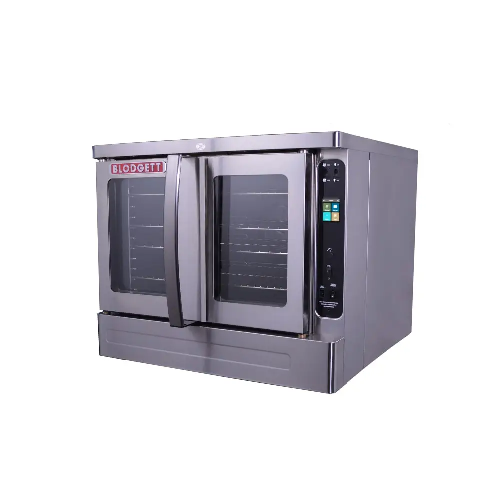 Blodgett DFG-100 Single Full Size Natural Gas Convection Oven - Base Oven, No Legs, 55,000 BTU