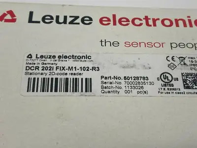 DCR 202i FIX-M1-102-R3 | Leuze Electronic  Stationary 2D Code Reader 50128783 - New