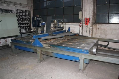 USED MESSER GRIESHEIM EUROCUT PLASMA 1600 X 3200 MM CNC