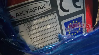 Akyapak 6' x 16 Gauge 3 Roll Initial Pinch Plate Roll