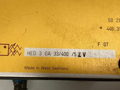 USED REXROTH HED-3-OA-33/400/5ZV