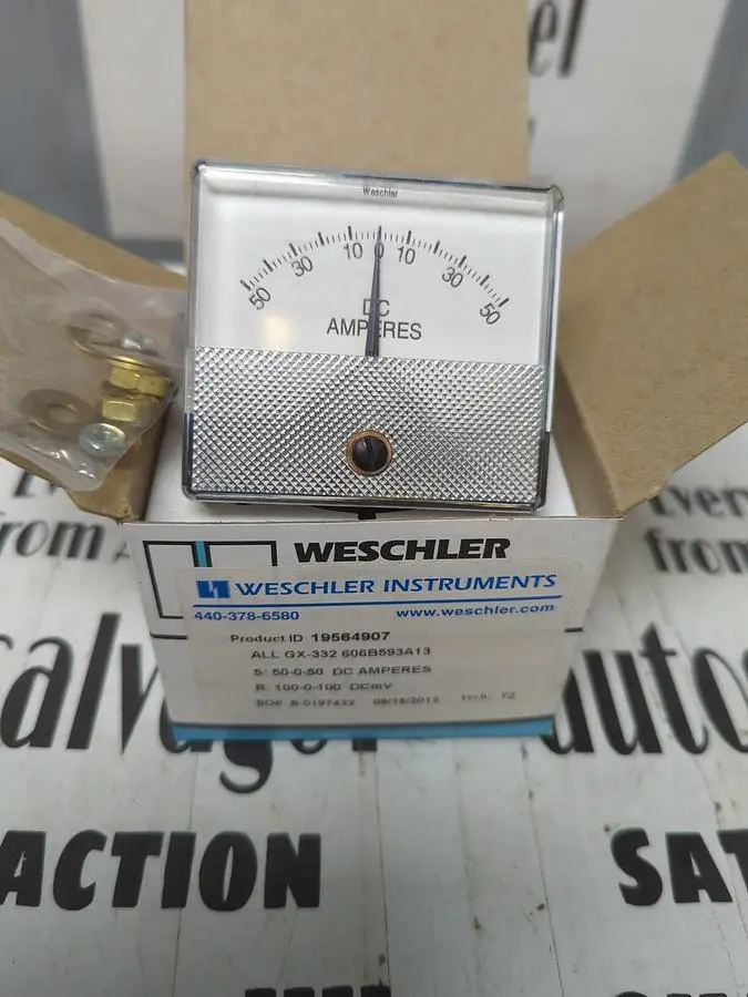 New | in-Stock WESCHLER 19564907 Meters - Misc | Surplus Asset Holdings #1206869