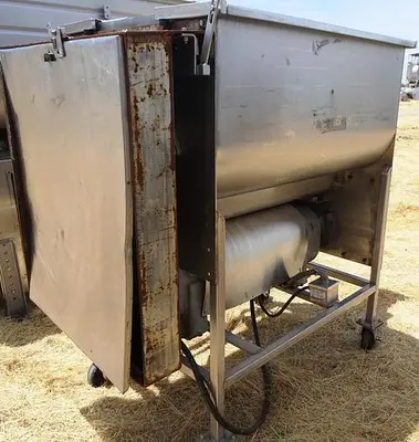 Mixer, Paddle, 15 CF, S/st, Dual Shaft, Meat, Grinder #S743053
