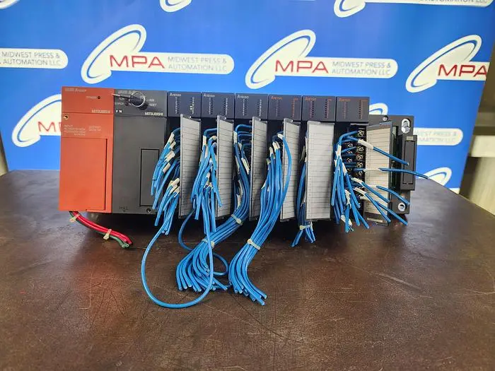 Used MITSUBISHI A1S38B PLC Processors | Midwest Press and Automation #618291
