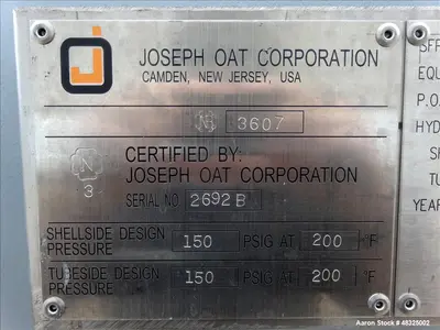 Heat Exchanger 5700 sf