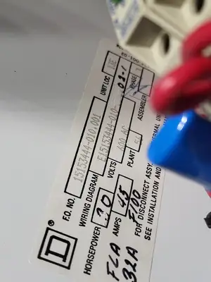 USED SQUARE D MODEL 6