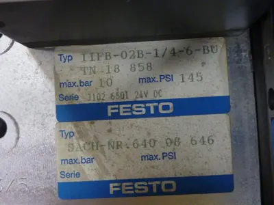 USED FESTO IFB8-02