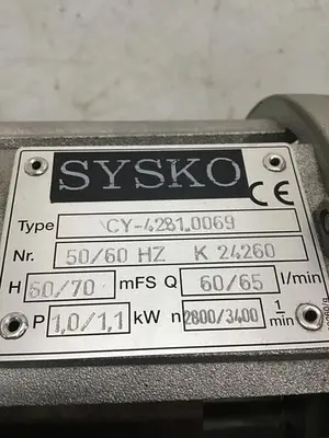 USED SYSKO CORPORATION CY-4281.0069
