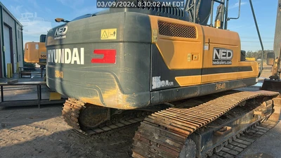 Used 2023 HYUNDAI HX300A LR Crawler Excavators Florida US | National Equipment Dealers #1422321