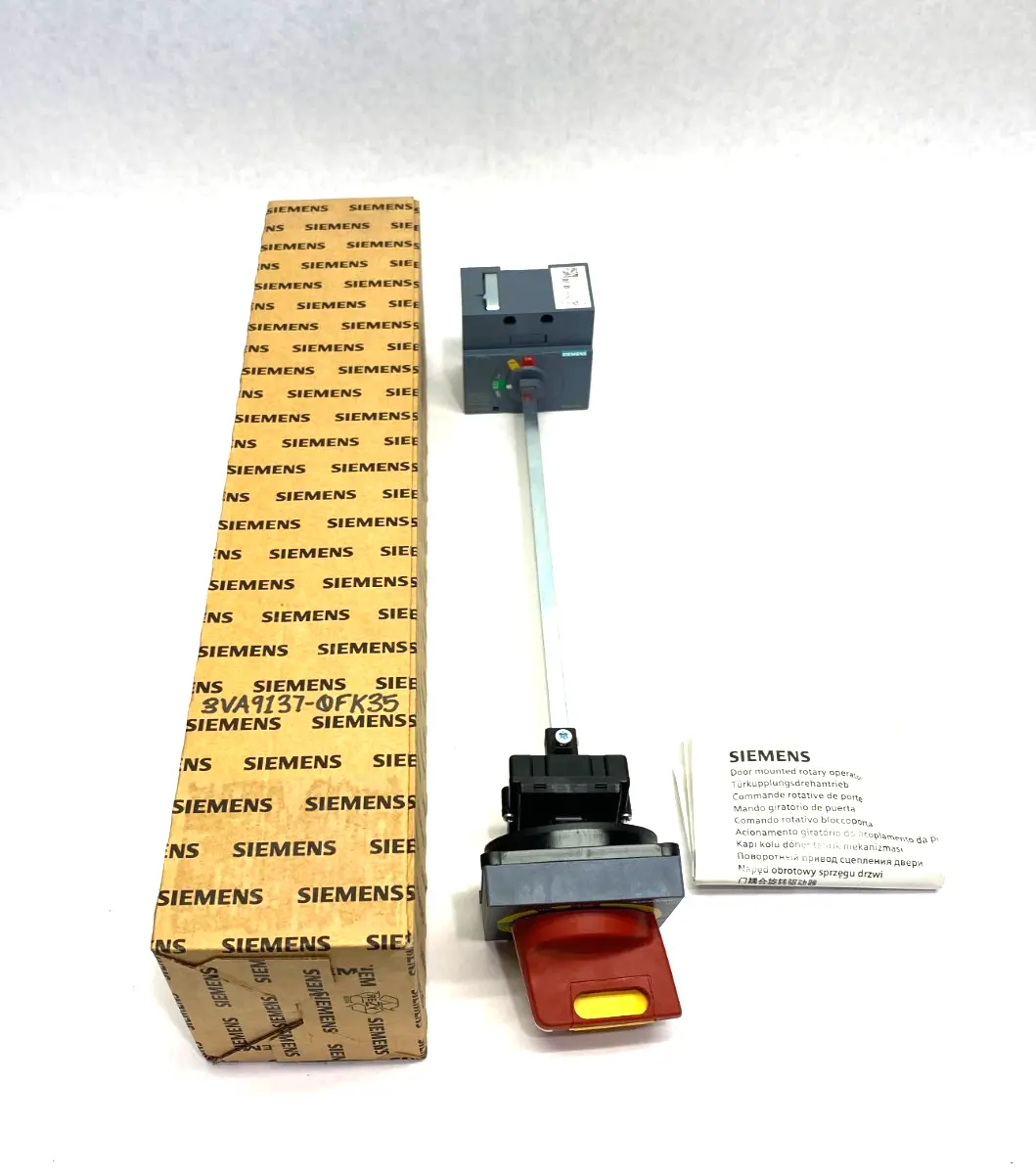 USED SIEMENS DOOR-MOUNTED ROTARY EMERGENCY OFF OPERATOR