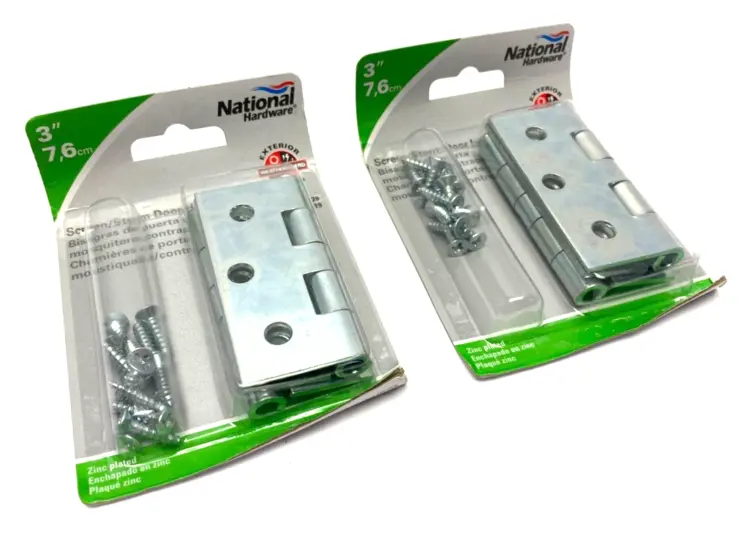 New | in-Stock NATIONAL HARDWARE DOOR HINGES Flooring, Windows, and Doors Michigan US | Maverick Industrial Sales #1123189
