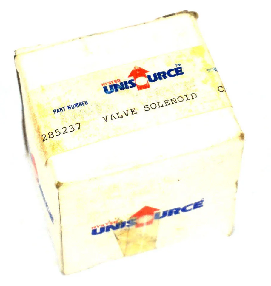 NEW UNISOURCE 285237 CONTROL VALVE