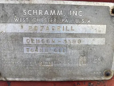 Used SCHRAMM T64HB DRILL RIG Drill Rigs Pennsylvania US | East West Machinery & Drilling #1417281