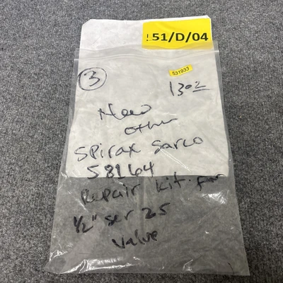 New | in-Stock Spirax Sarco 58164 Misc Industrial Equipment California US | Davliegogo LLC #1709411