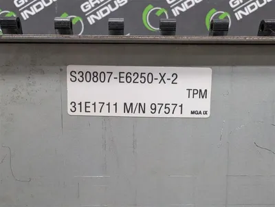 Siemens S30807-E6250-X-2 PDPX Power Distribution Panel Used