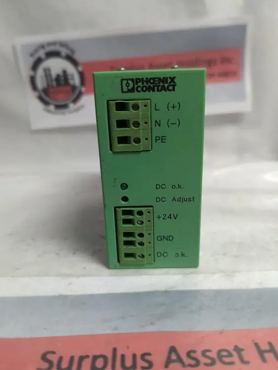 Used PHOENIX CONTACT CM 50-PS-120-230AC/24DC/2,5 Miscellaneous Equipment (Electrical & Power) | Surplus Asset Holdings #1198847