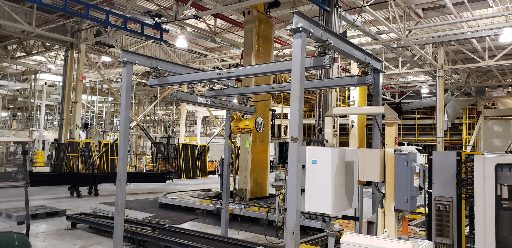 Zimmerman 2000 Lb Overhead Crane