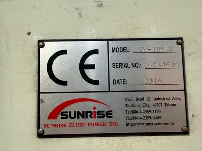 2016 SUNRISE IW-185SD Ironworker | JPS International Inc (18)