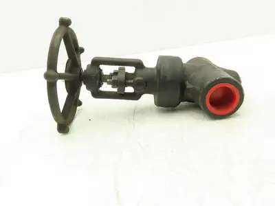 R-P&C FWB80-D Globe Valve Forged Steel 1" NPT Rising Stem
