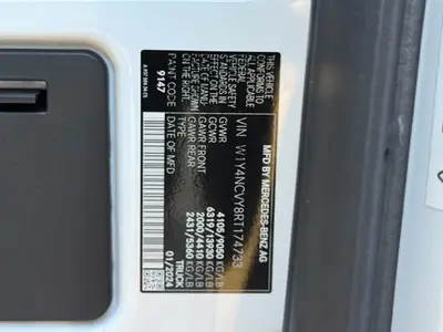 Used 2024 MERCEDES-BENZ 2500 Vans Florida US | Truck and Van Outlet #1509211