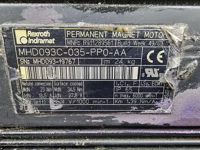 USED INDRAMAT MHD093C-035-PP0-AA